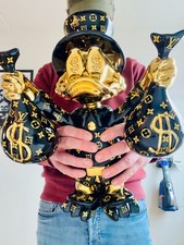 Big scrooge mcduck - scrooge, sculpture