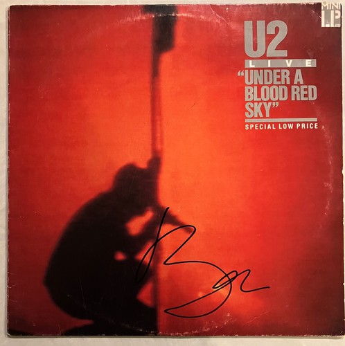 Bono signed live under a - bono,