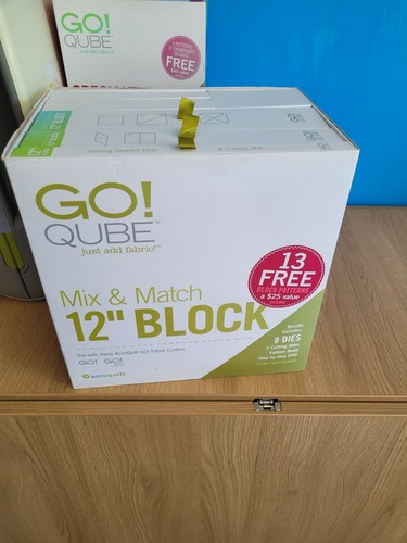 Accuquilt qube block - qube,