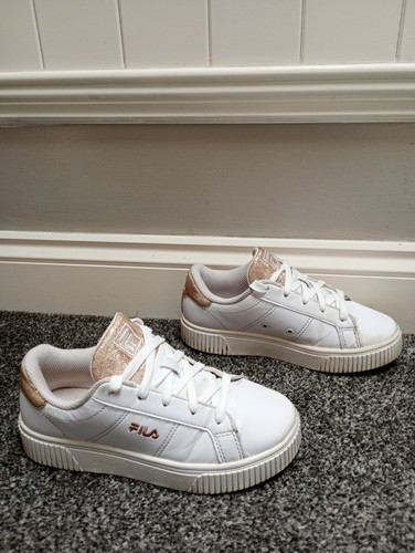 Ladies womens girls fila white - womens,