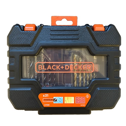 Black decker 31pc - 31pc, drill