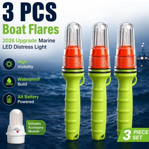 3pcs boat flares - 2026, upgrade