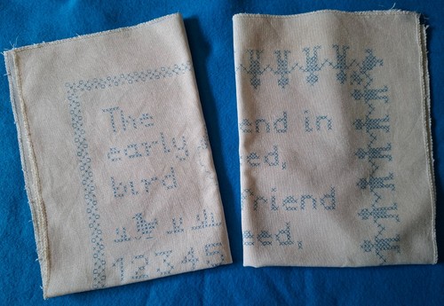 Vintage 1980s cross stitch - 1980s,