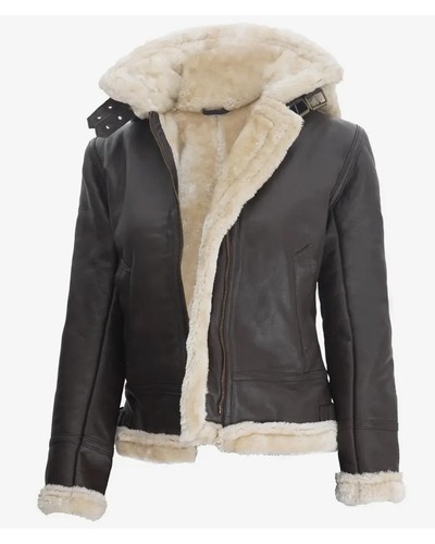 Women dark brown leather - dark,