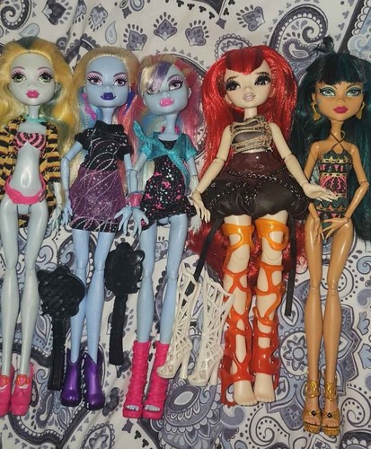 Monster high dolls bundle - dolls,