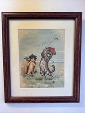 Louis Wain Vintage Print Cats