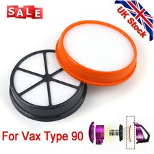 Pre & Post Motor HEPA Filter Kit For VAX Type 90 Air Stretch Pet Vacuum Cleaner.