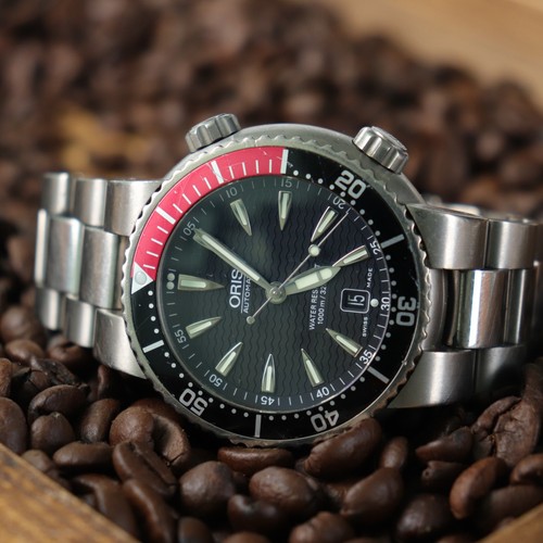 Oris divers titan date - titan, |