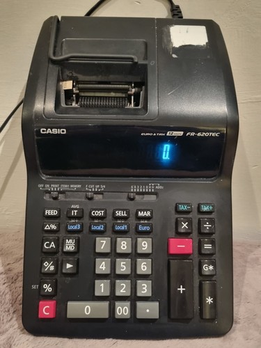 Vintage casio 620tec - casio, fr-620tec