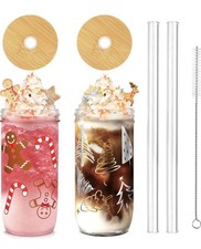 2 Christmas Cups, 24oz