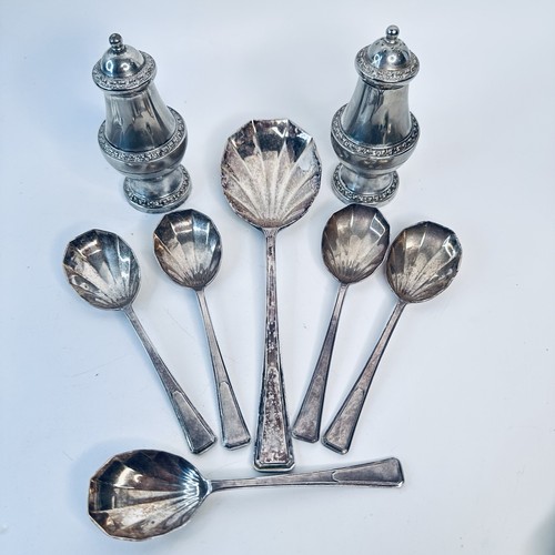 Vintage silver plated spoon - vintage,