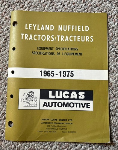 1975 lucas leyland nuffield - lucas,