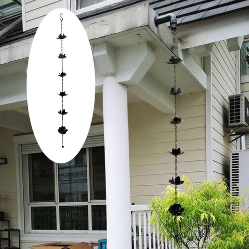 Rain gutter chain replacement - gutter,