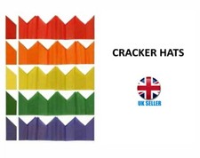 Cracker Hats Mixed Colours Make Your Own Christmas Crackers Xmas Party Paper Hat