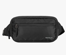 Travelon RFID Convertible Waist Pack & Crossbody Bag Black 😃😃 👍