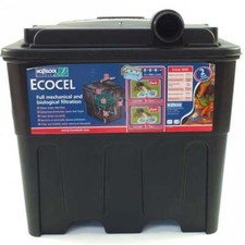 Hozelock Ecocel External Black Box Fish Pond Filter - 5000/10000