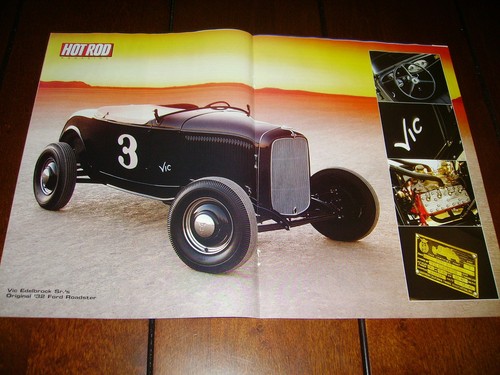 Vic edelbrock 1932 ford - edelbrock,
