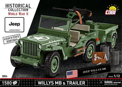 Cobi jeep willys - willys, with