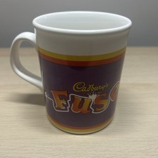 Cadbury Chocolate Fuse Mug Cup. Staffordshire Tableware. Fuse Bar. Vintage,retro
