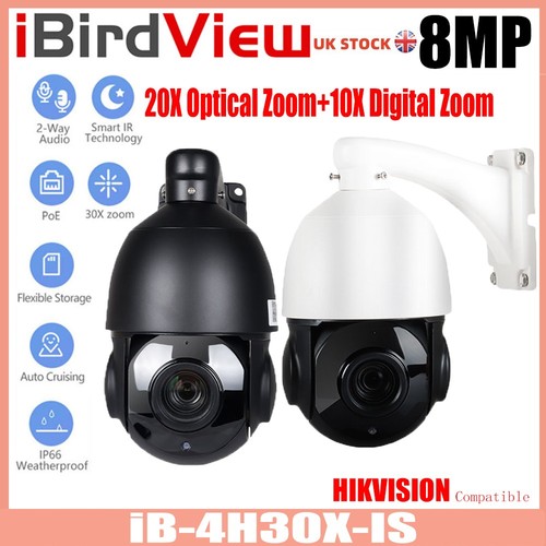 Hikvision protocol 30x zoom - 30x, 4k