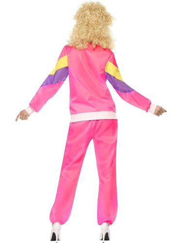 Ladies pink shell suit - pink,