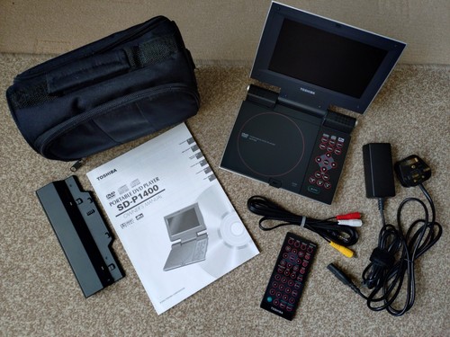 Toshiba p1400 portable dvd - sd-p1400,