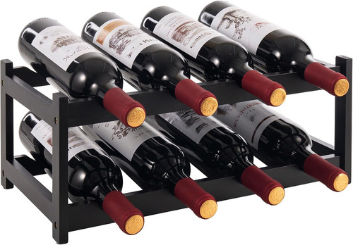 Woodluv tier wooden wine - 2-tier,