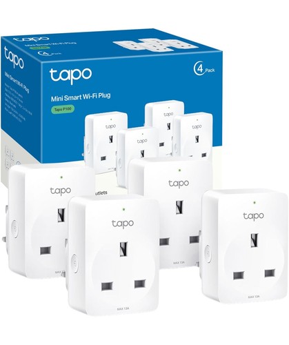 Tapo p100 smart plug - (4-pack),