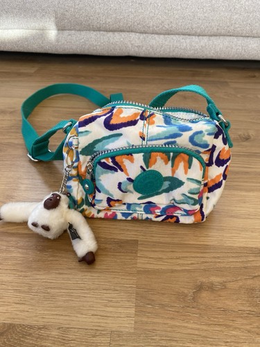 Kipling white green blue - white,