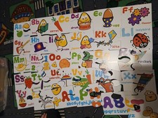 Giant alphabet floor puzzle
