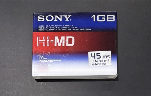New sealed sony disc gb - new,