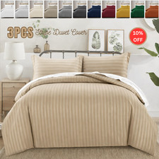 Luxury duvet cover set stripe - luxury,