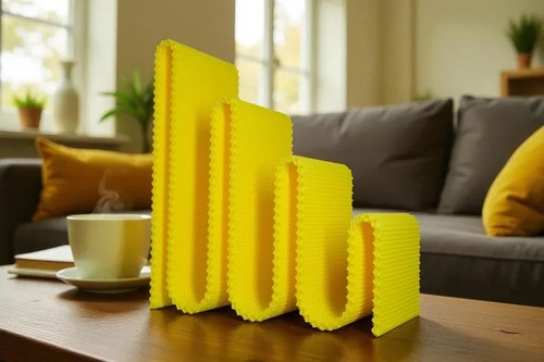 Textured printed book - printed, stand