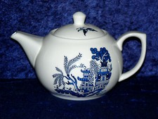 Blue Willow pattern 2 cup or 6