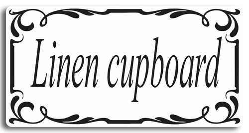 Self adhesive linen cupboard - self,