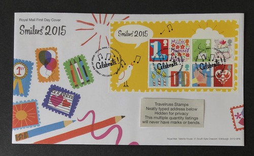 2015 fdc smiler mini - gb,