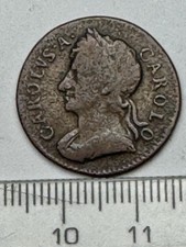 1674 Charles II Copper