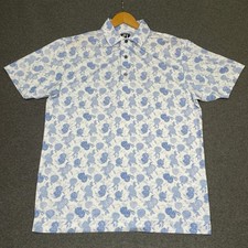 FootJoy Polo Shirt White Blue