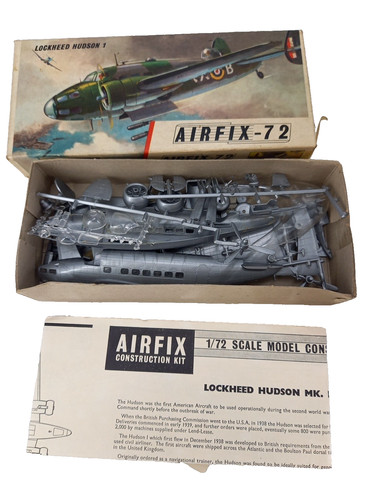Vintage airfix red - red, stripe