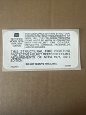 MSA CAIRNS Leather Fire Helmet