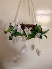 Handmade Spring White Heart