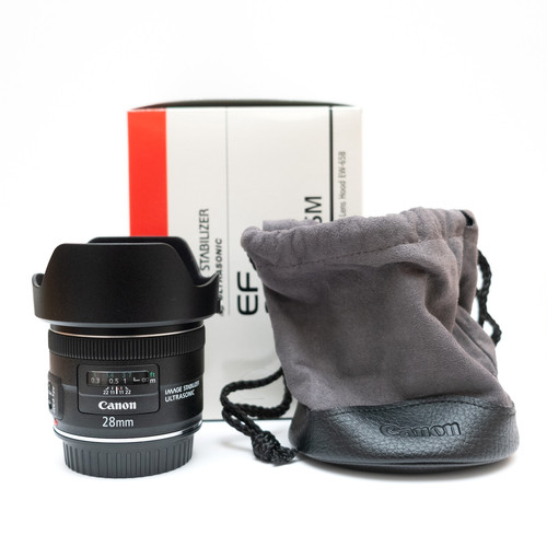 Canon 28mm is usm - is,