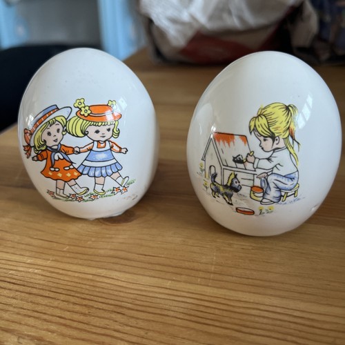 Vtg holly hobbie porcelain - hobbie,