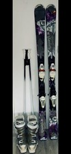 Ski Bindings Boots Poles