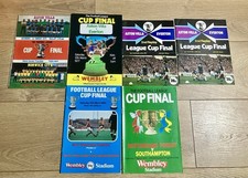 League Cup Final Programmes
