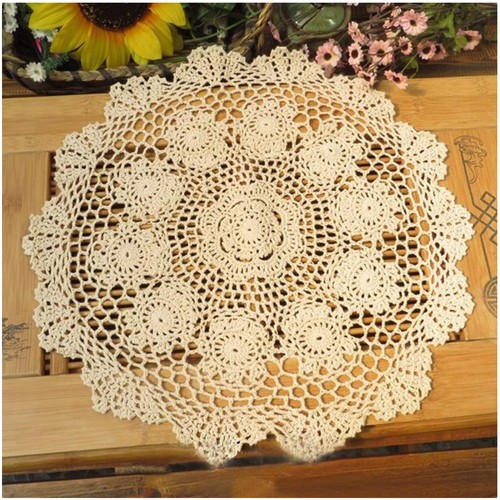 Romantic round crochet - romantic,