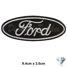 Ford black embroidery patch