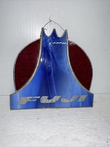 Fuji bicycles stain glass - fuji,