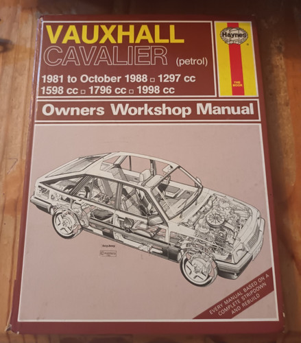 Vauxhall cavalier haynes - vauxhall,