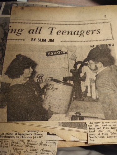 Sk317 ephemera 1960 picture - ephemera,
